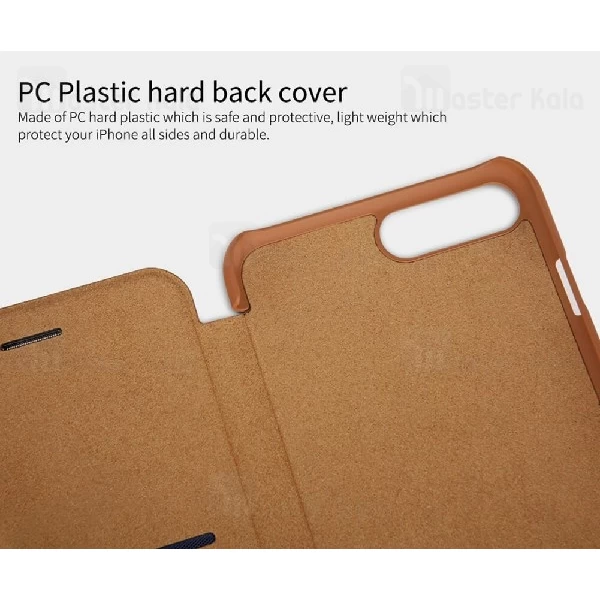 کیف چرمی نیلکین آیفون Apple iPhone 8 Plus / 7 Plus Nillkin Qin Leather