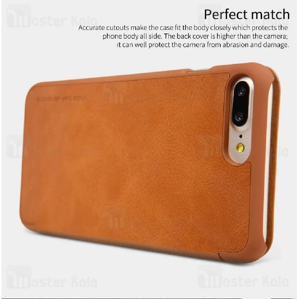 کیف چرمی نیلکین آیفون Apple iPhone 8 Plus / 7 Plus Nillkin Qin Leather