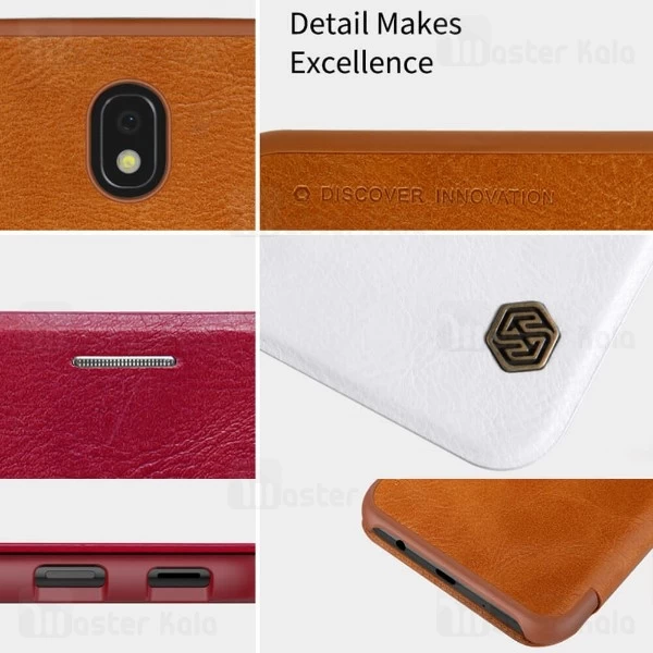 کیف چرمی Samsung Galaxy J7 Pro / J7 2017 Nillkin Qin Leather Case