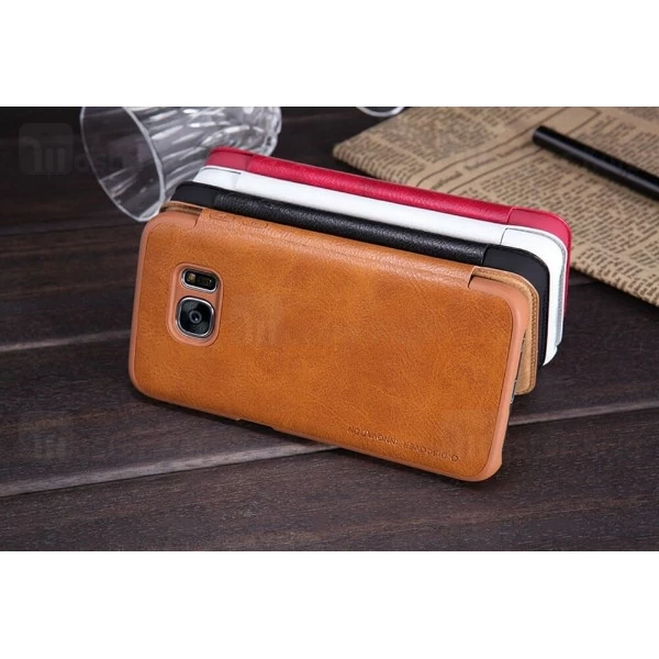 کیف چرمی Samsung Galaxy S7 / G930 Nillkin Qin Leather Case