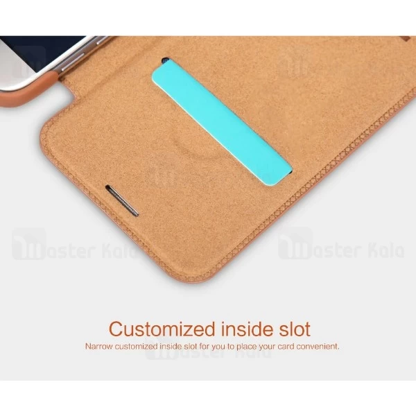 کیف چرمی Samsung Galaxy S7 / G930 Nillkin Qin Leather Case