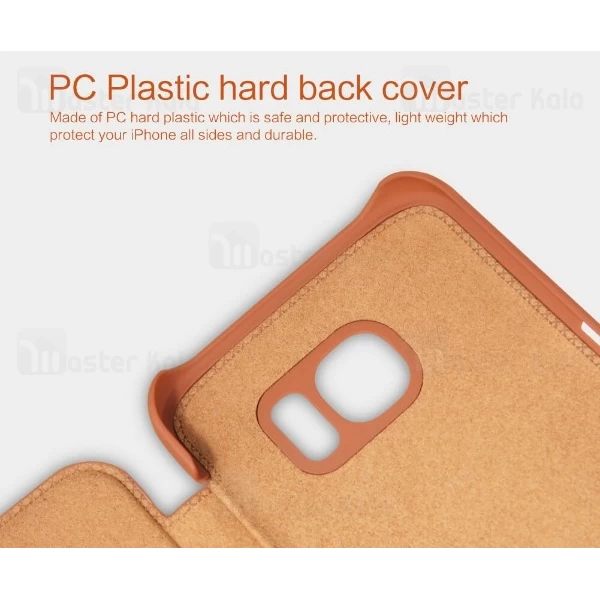 کیف چرمی Samsung Galaxy S7 / G930 Nillkin Qin Leather Case