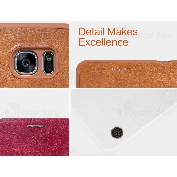 کیف چرمی Samsung Galaxy S7 / G930 Nillkin Qin Leather Case