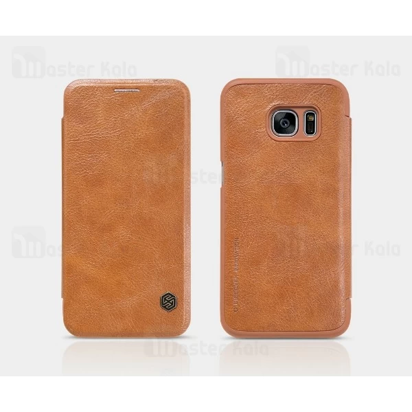 کیف چرمی Samsung Galaxy S7 / G930 Nillkin Qin Leather Case