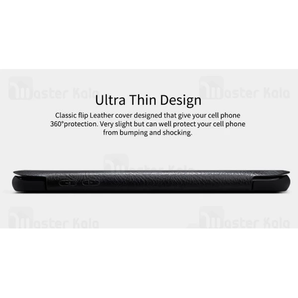 کیف چرمی Samsung Galaxy S8 Plus Nillkin Qin Leather Case