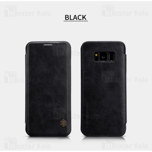 کیف چرمی Samsung Galaxy S8 Plus Nillkin Qin Leather Case