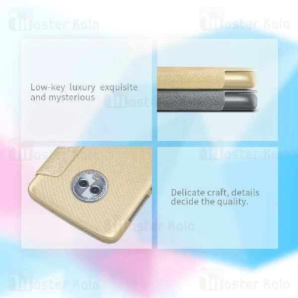 کیف کلاسوری نیلکین مدل Sparkle مناسب Motorola Moto G6 / Moto 1S