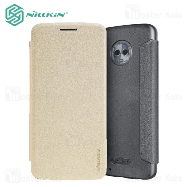 کیف کلاسوری نیلکین مدل Sparkle مناسب Motorola Moto G6 / Moto 1S