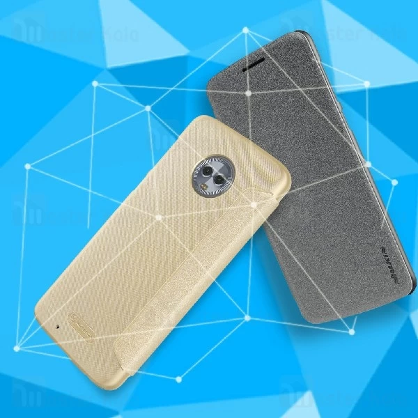 کیف کلاسوری نیلکین مدل Sparkle مناسب Motorola Moto G6 / Moto 1S