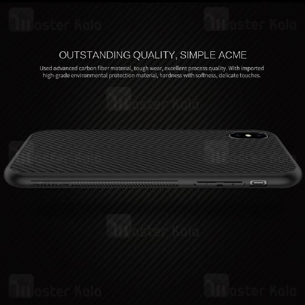 قاب فیبر کربنی نیلکین آیفون Apple iPhone XS Max Synthetic Fiber