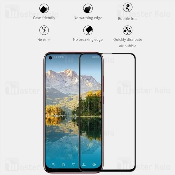 گلس تمام صفحه نیلکین Huawei Nova 4 Nillkin XD Cp+Max Glass