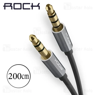 کابل انتقال صدا 2 متری Aux راک Rock RAU0524 Audio Cable