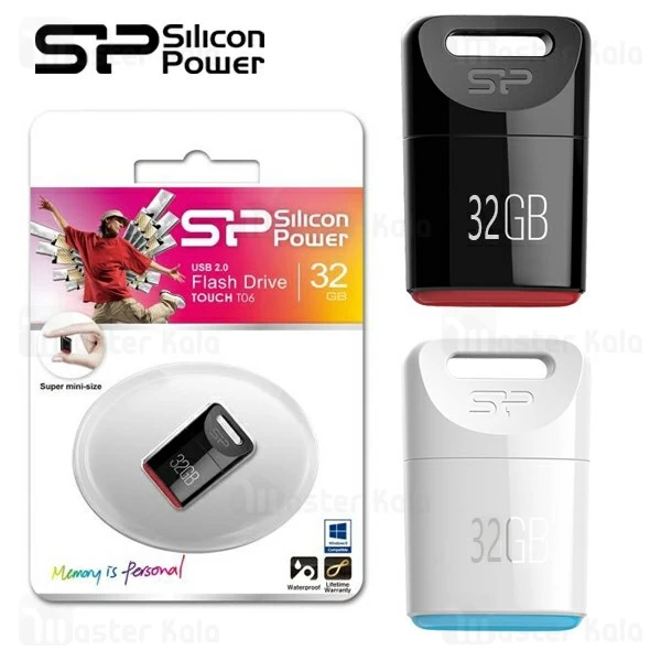 فلش مموری 32 گیگابایت سیلیکون پاور Silicon Power T06 Touch USB 2.0