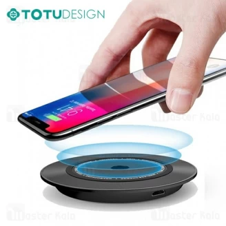 شارژر وایرلس 10 وات توتو TOTU CACW-08 Vinyl Wireless Charger طرح گرامافون