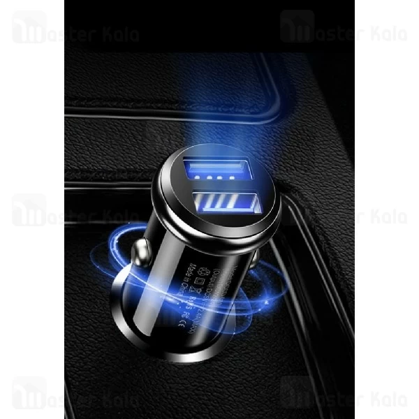 شارژر فندکی دو پورت توتو TOTU Glory DCCD-011 Dual USB با توان 2.4 آمپر