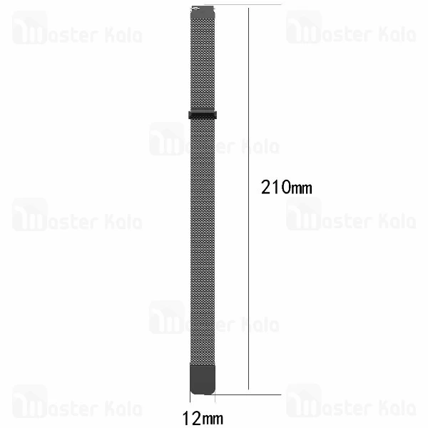 بند دستبند سلامتی شیائومی Xiaomi Mi Band 3 Milanese Metal Strap