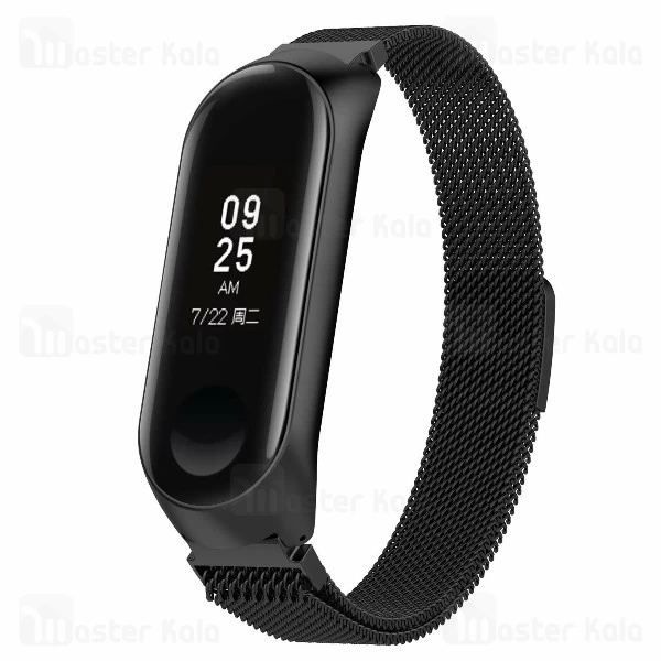 بند دستبند سلامتی شیائومی Xiaomi Mi Band 3 Milanese Metal Strap