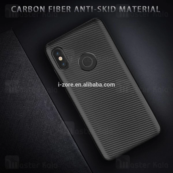قاب فیبر کربنی Xiaomi Redmi Note 5 Pro / Note 5 Ai Haimen Fiber Carbon Texture