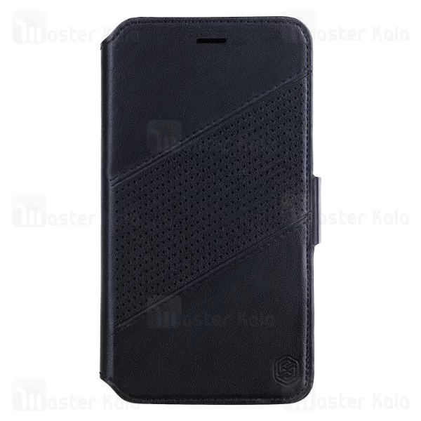 کیف و قاب چرمی دو تکه نیلکین آیفون Apple iPhone XS Max Nillkin Folio magnetic