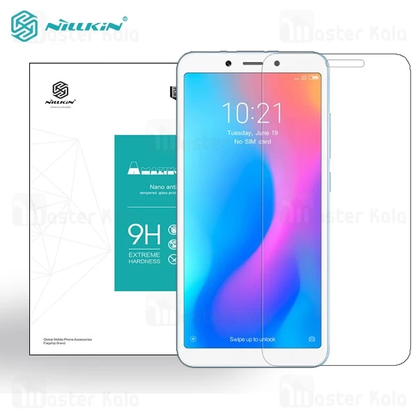 محافظ صفحه نمایش شیشه ای نیلکین شیائومی Xiaomi Redmi 6 / 6a Nillkin H Glass
