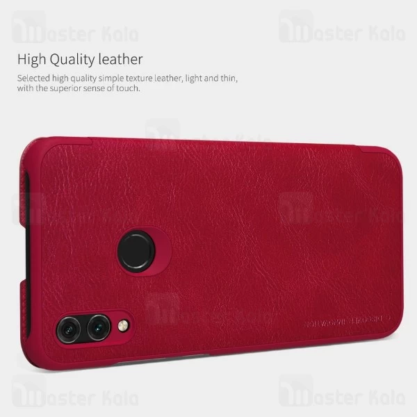 کیف چرمی نیلکین هواوی Huawei Honor 10 Lite Nillkin Qin Leather Case