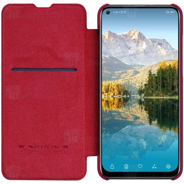 کیف چرمی نیلکین هواوی Huawei Nova 4 Nillkin Qin Leather Case