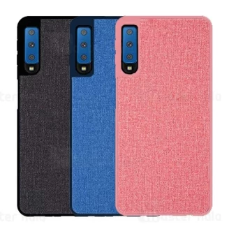 قاب طرح پارچه ای مناسب Samsung Galaxy A7 2018