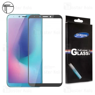 محافظ صفحه شیشه ای تمام صفحه تمام چسب TT سامسونگ Samsung Galaxy A6s