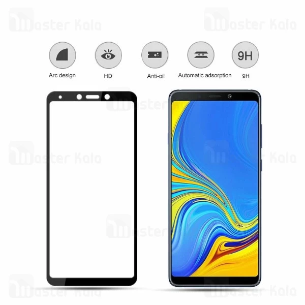 محافظ صفحه شیشه ای تمام صفحه تمام چسب TT سامسونگ Samsung Galaxy A9 2018