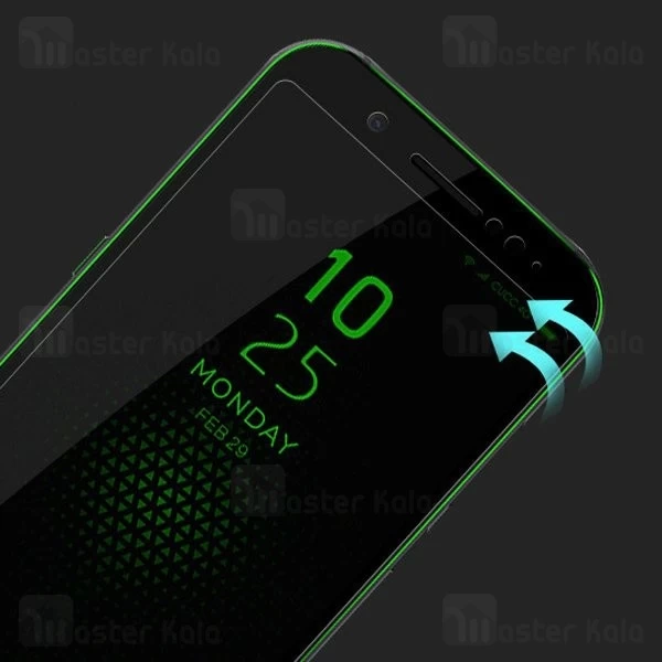 محافظ صفحه شیشه ای تمام صفحه تمام چسب TT شیائومی Xiaomi Black Shark Helo