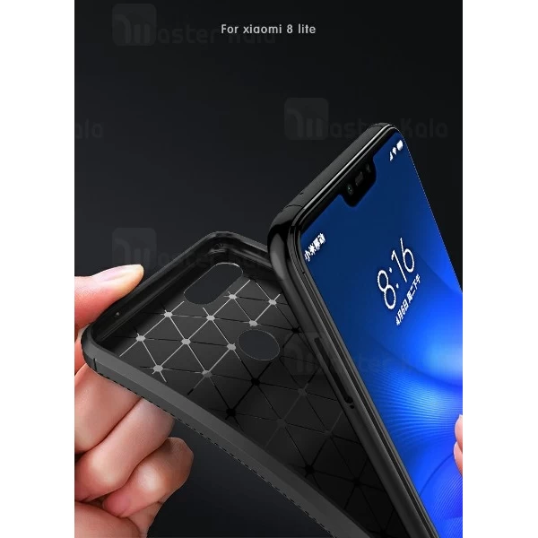 قاب فیبر کربنی Xiaomi Mi 8 Lite AutoFocus Beetle Case