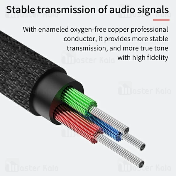 کابل انتقال صدا Aux بیسوس Baseus M30 Yiven AUX Audio Cable طول 1.5 متر