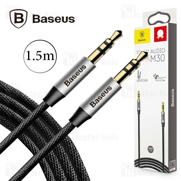 کابل انتقال صدا Aux بیسوس Baseus M30 Yiven AUX Audio Cable طول 1.5 متر