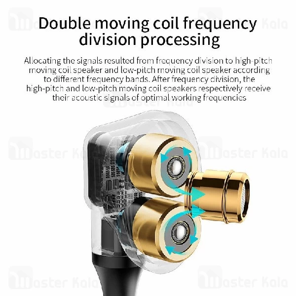 هندزفری بلوتوث بیسوس Baseus S10 Encok Dual Moving-Coil Wireless Headset