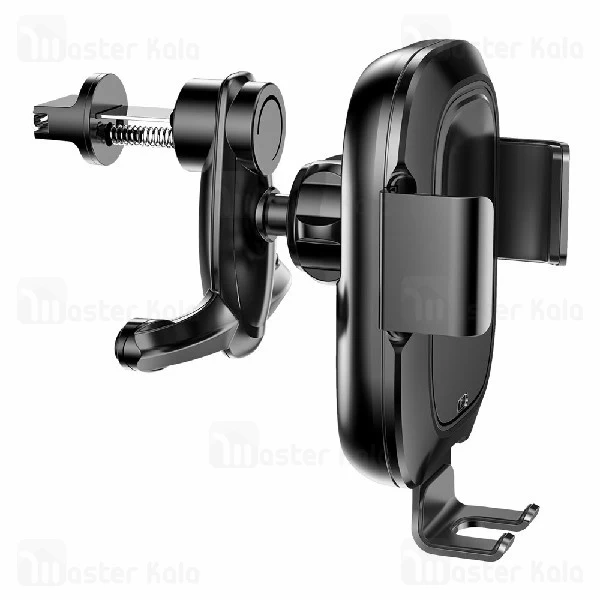 هولدر و شارژر وایرلس بیسوس Baseus Smart Vehicle Bracket Wireless Charger