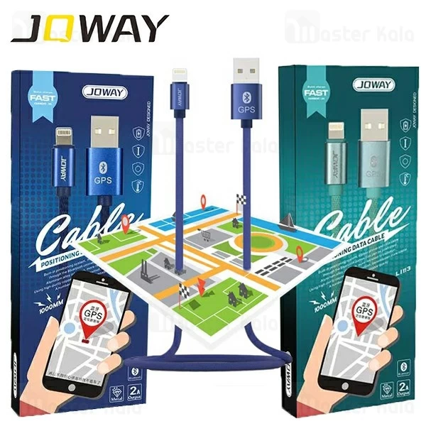 کابل لایتنینگ جووی Joway Li113 با قابلیت بلوتوث و GPS