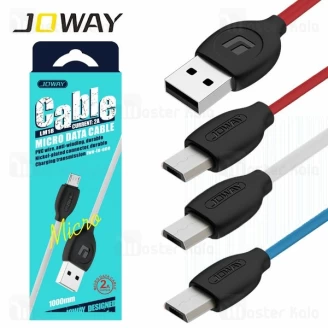 کابل میکرو یو اس بی جووی Joway LM18 Micro USB Data Cable توان 2 آمپر