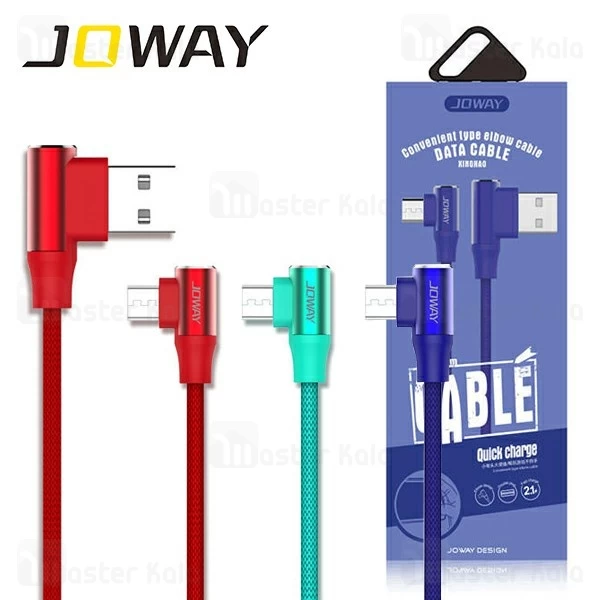 کابل میکرو یو اس بی جووی Joway LM28 Micro USB Data Cable توان 2 آمپر