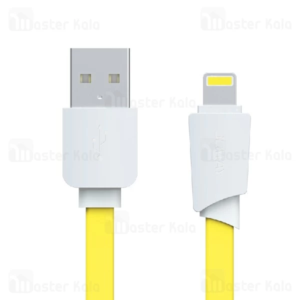 کابل لایتنینگ جووی Joway Li62 Lightning Data Cable طراحی فلت و 2 آمپر