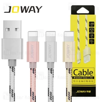 کابل شارژ لایتنینگ جووی Joway Li88 Lightning Data Cable توان 2 آمپر