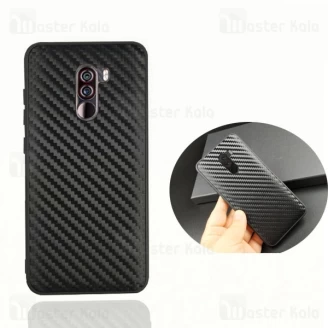 قاب ژله ای طرح فیبر کربنی Kugi مناسب Xiaomi Poco F1 / Pocophone F1