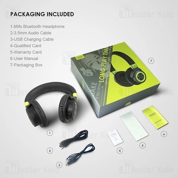 هدفون بلوتوث Mifo F2 Bluetooth Stereo Headphone