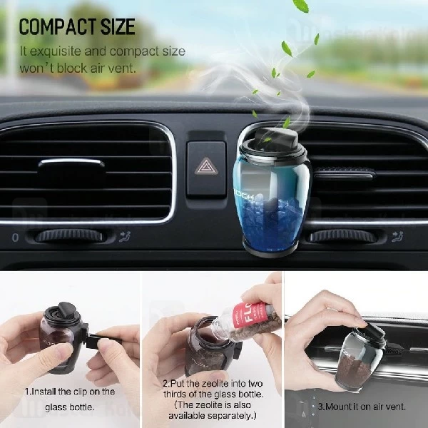 خوشبو کننده هوا خودرو راک ROCK RPH0853 Zeolite Aroma Air Vent Car