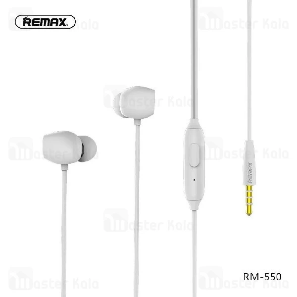 هندزفری سیمی ریمکس Remax RM-550 Wired Earphone