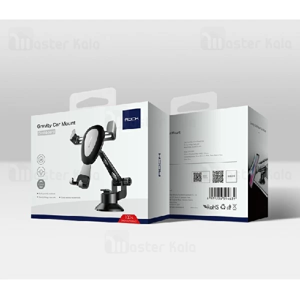 هولدر و پایه نگهدارنده راک Rock RPH0855 Gravity Car Mount Dashboard