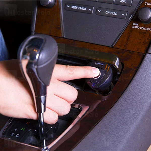 هندزفری و شارژر فندکی Roman R6000 Bluetooth Headset Car Charger