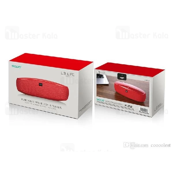 اسپیکر بلوتوث سودو SODO L3 Life Portable Wireless Speaker
