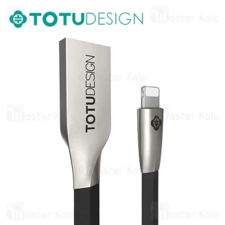 کابل شارژ لایتنینگ توتو TOTU JOE Rhombus Zinc Alloy توان 2.4 آمپر