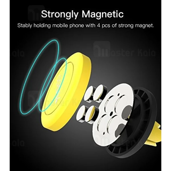 هولدر و پایه نگهدارنده آهن ربایی یسیدو Yesido C28 Magnet Car Holder