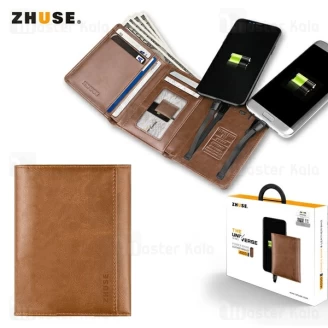 پاوربانک 4000 میلی آمپر و کیف چرمی Zhuse Universe Series ZS-PB-018 4000mAh